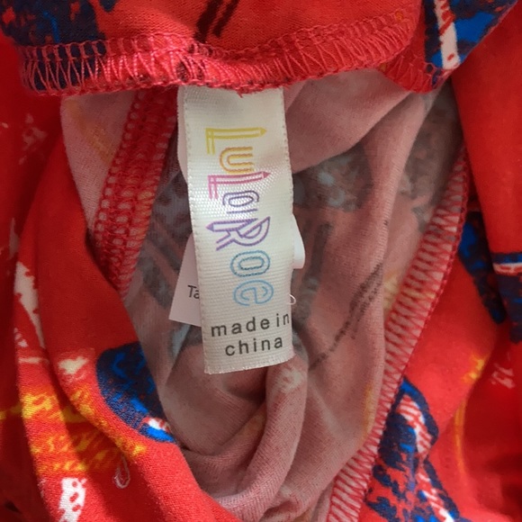 Tall and curvy 4th of July LuLaRoe Leggings - Picture 2 of 3